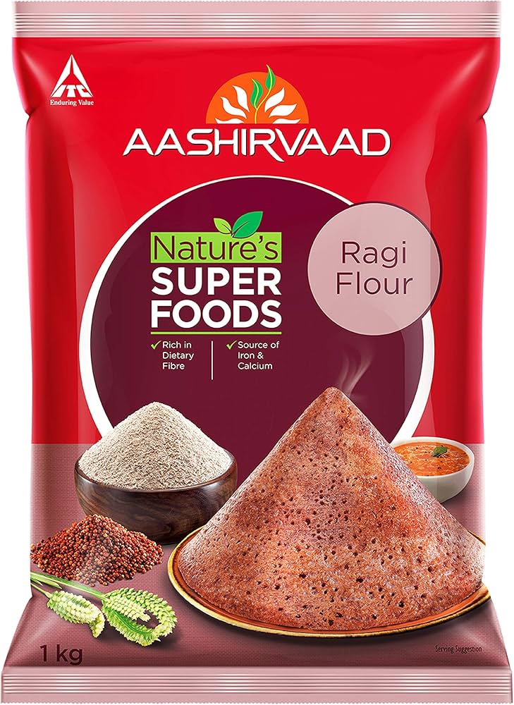 AASHIRVAAD RAGI FLOUR 500G