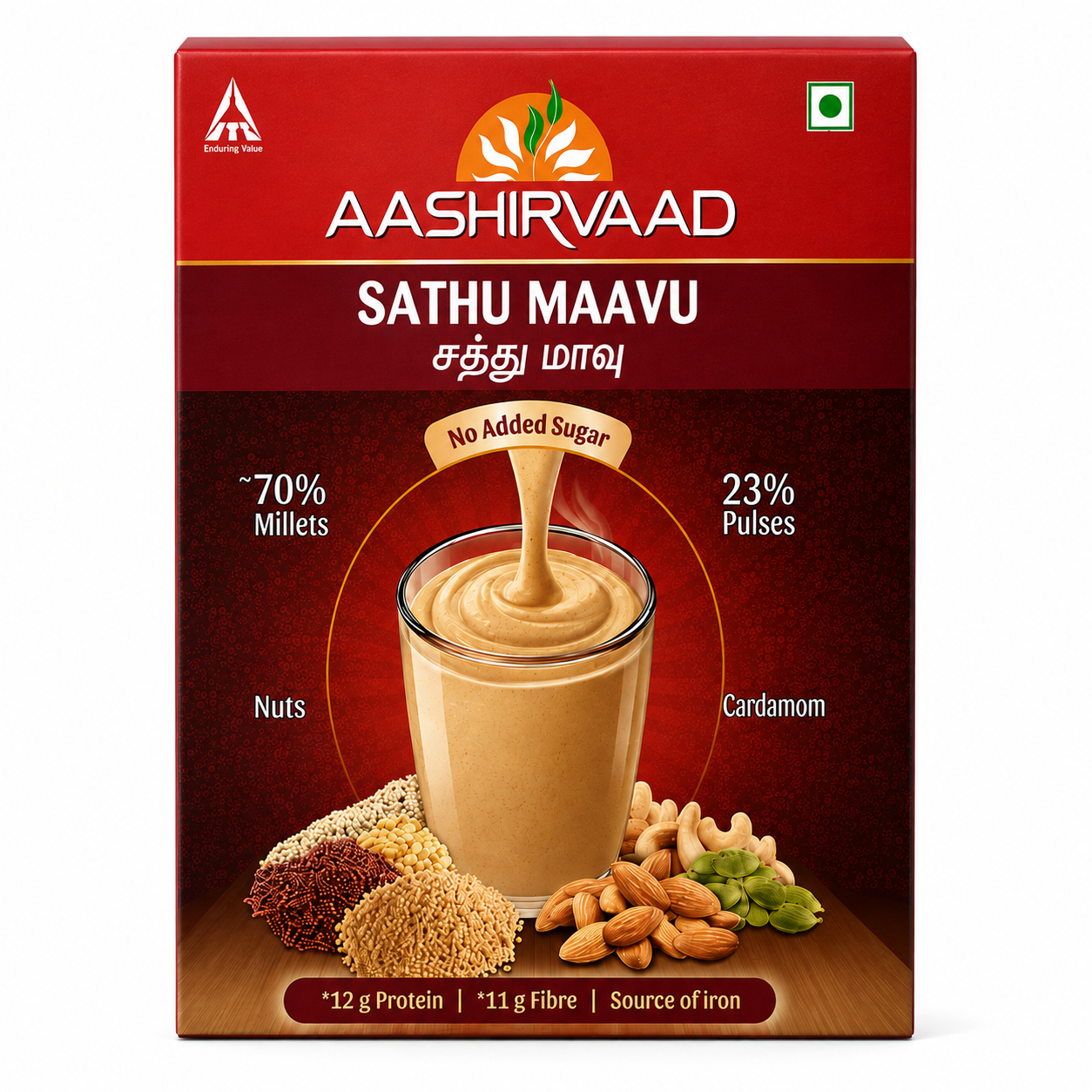 AASHIRVAAD SATHU MAAVU 10RS