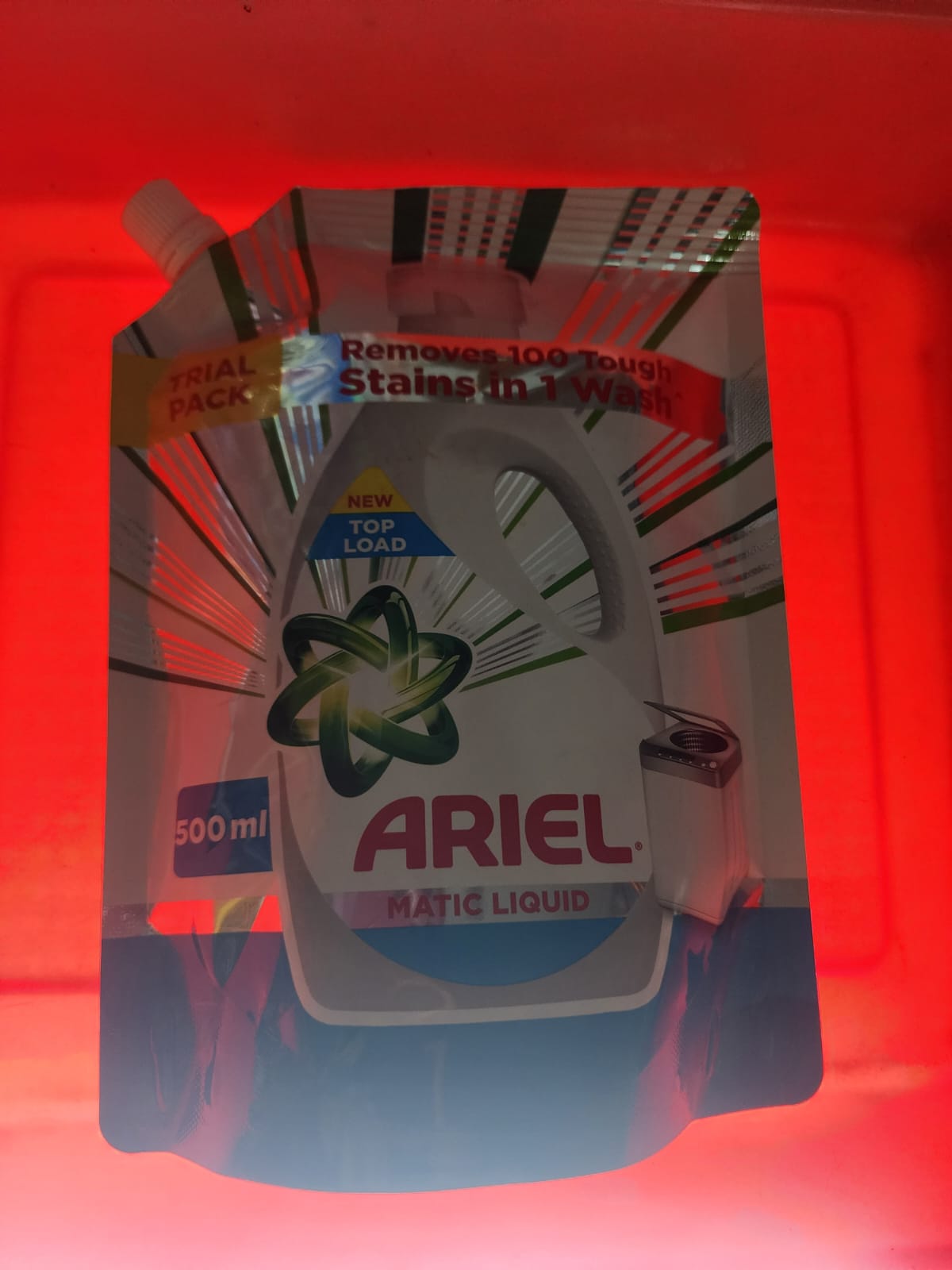 ARIEL LIQUID TOP LOAD 500 ML