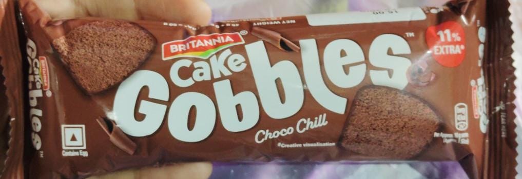 BAR CAKE GOBBLES CHOCO