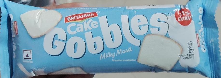 BAR CAKE GOBBLES MILK