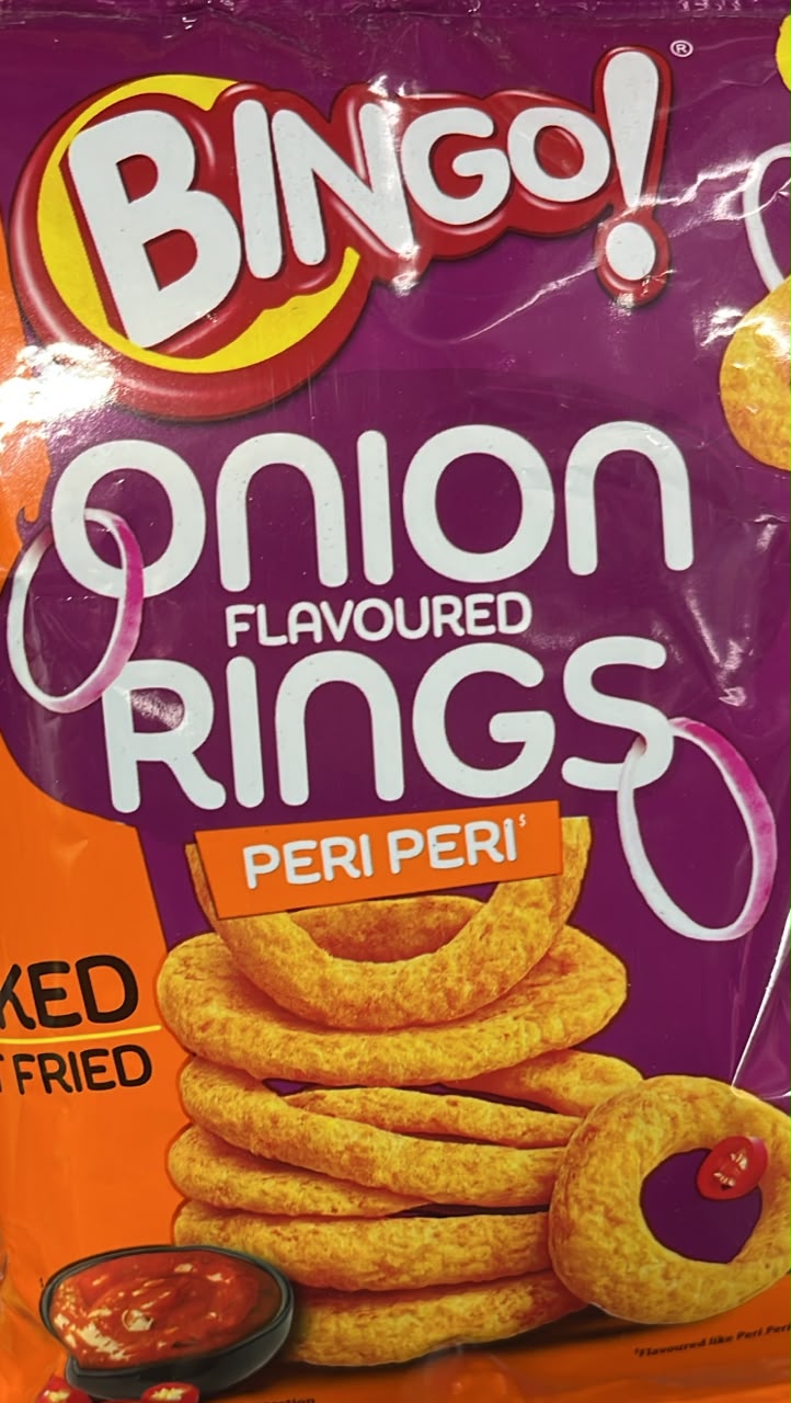 BINGO ONION PERI PERI FLAVOUR