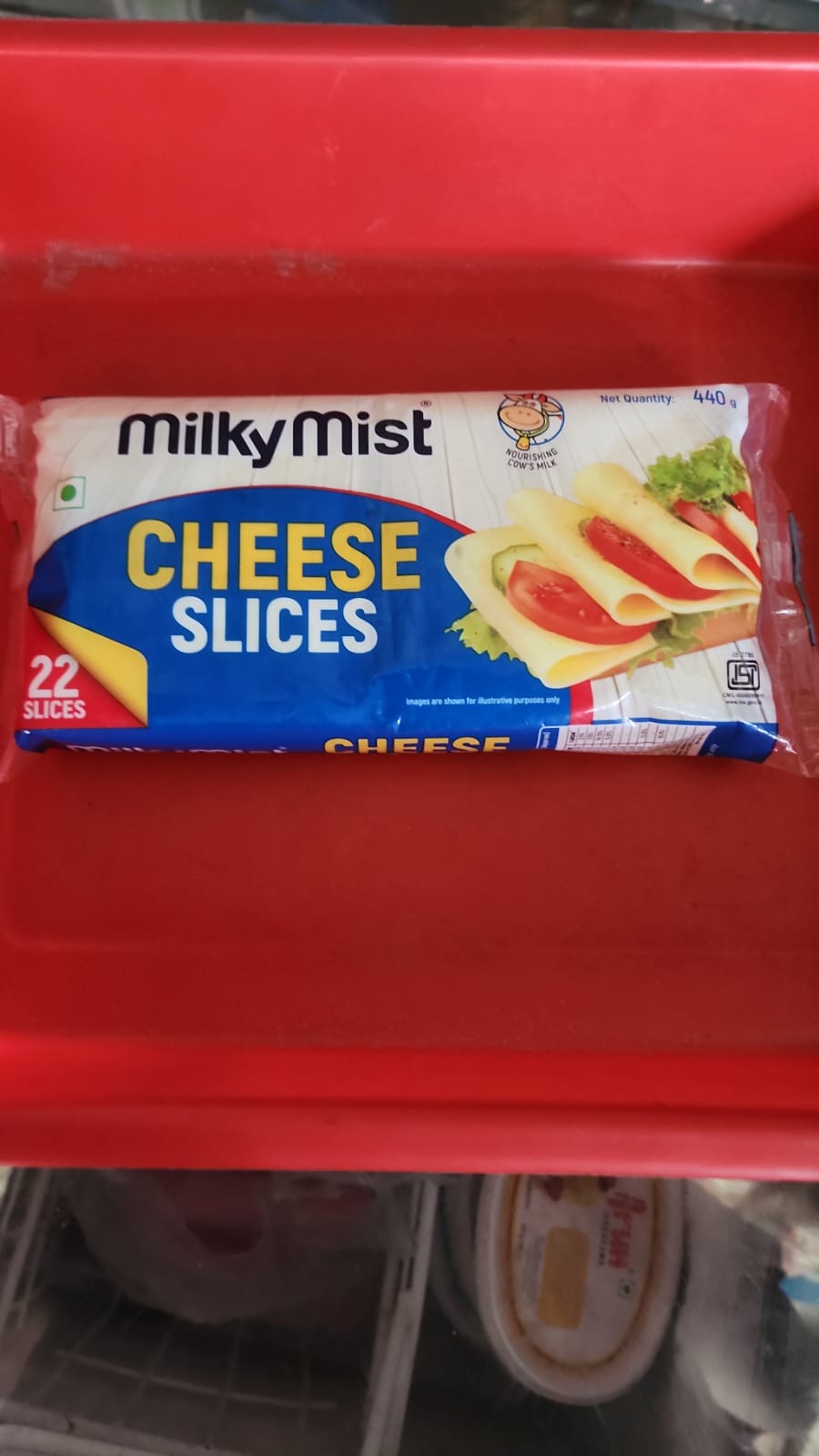 CHEESE SLICE ( 1 SLICE)