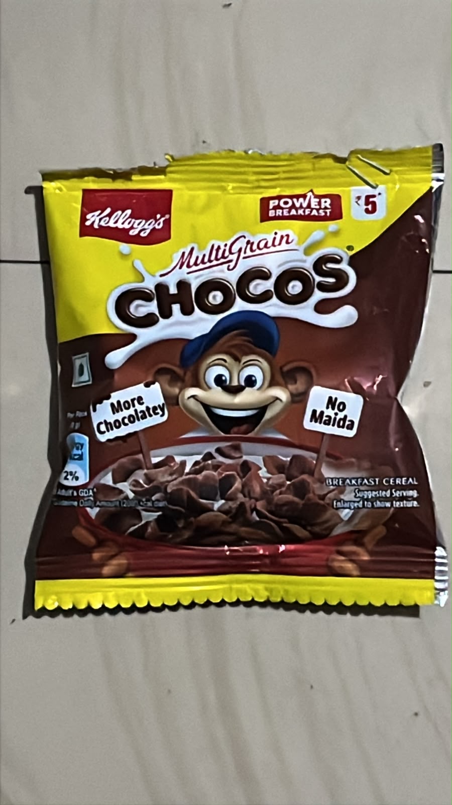 KELLOGS CHOCOS MULTIGRAIN 5RS