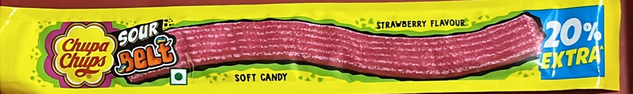 CHUPA CHUPS BELT STRAWBERRY FLAVOUR