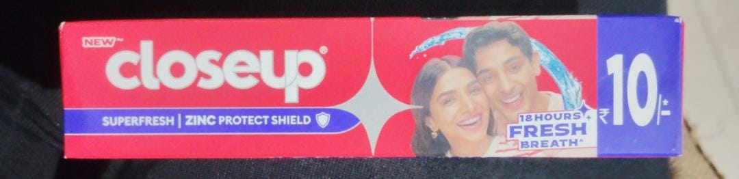Closeup Toothpaste