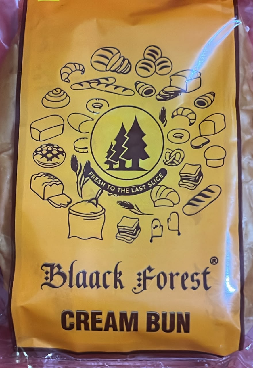 CREAM BUN BLACK FOREST 20RS
