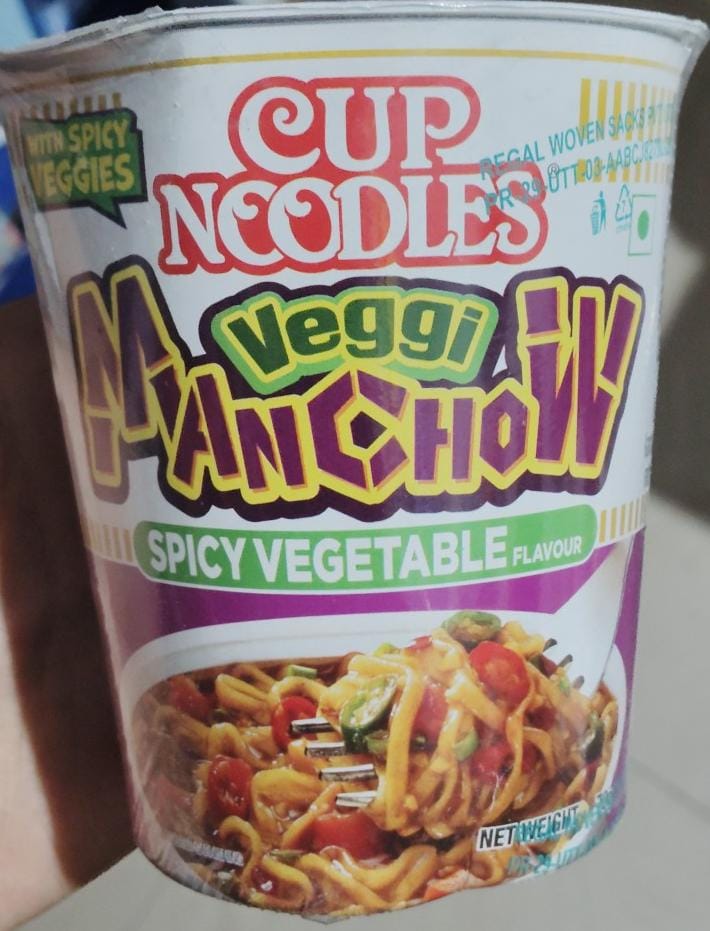 CUP NOODLES VEGGI MANCHOW 70G