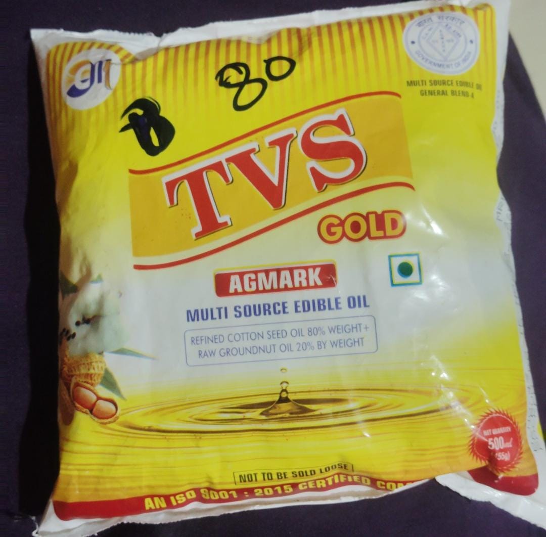 GROUND NUT TVS OIL 1/2 LTR