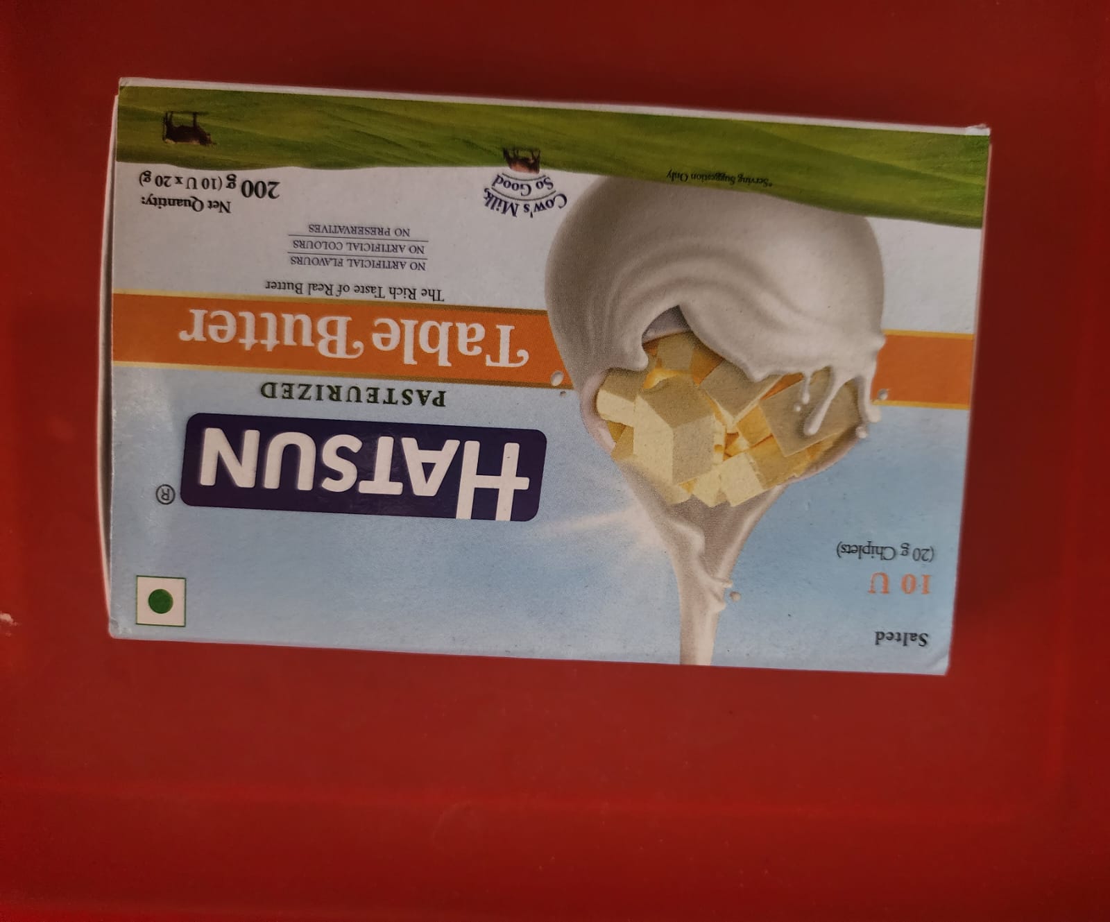 HATSUN BUTTER CHIPLET 200 G