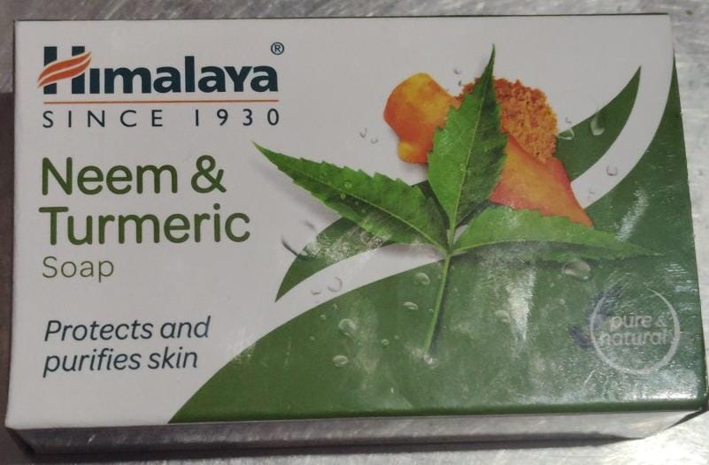 HIMALAYA NEEM AND TURMERIC SOAP 75G