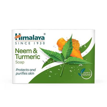 HIMALAYA NEEM AND TURMERIC SOAP 75G