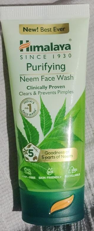 HIMALAYA NEEM FACEWASH 50ML