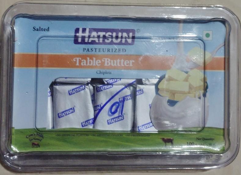 HATSUN TABLE BUTTER CHIPLET100G