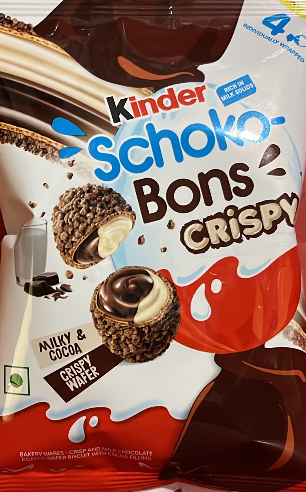 KINDER SCHOKO BONS RS 50/-