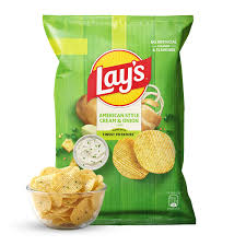 LAYS AMERICAN CREAM &AMP; ONION 20RS