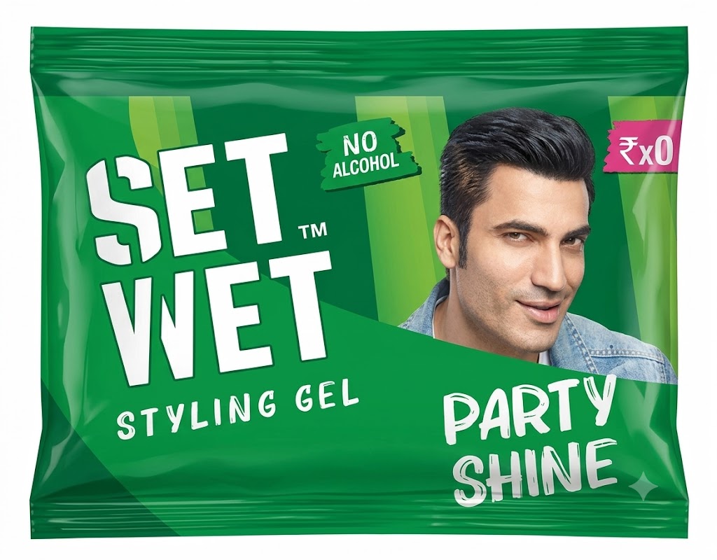 SET WET HAIR PARTY SHINE