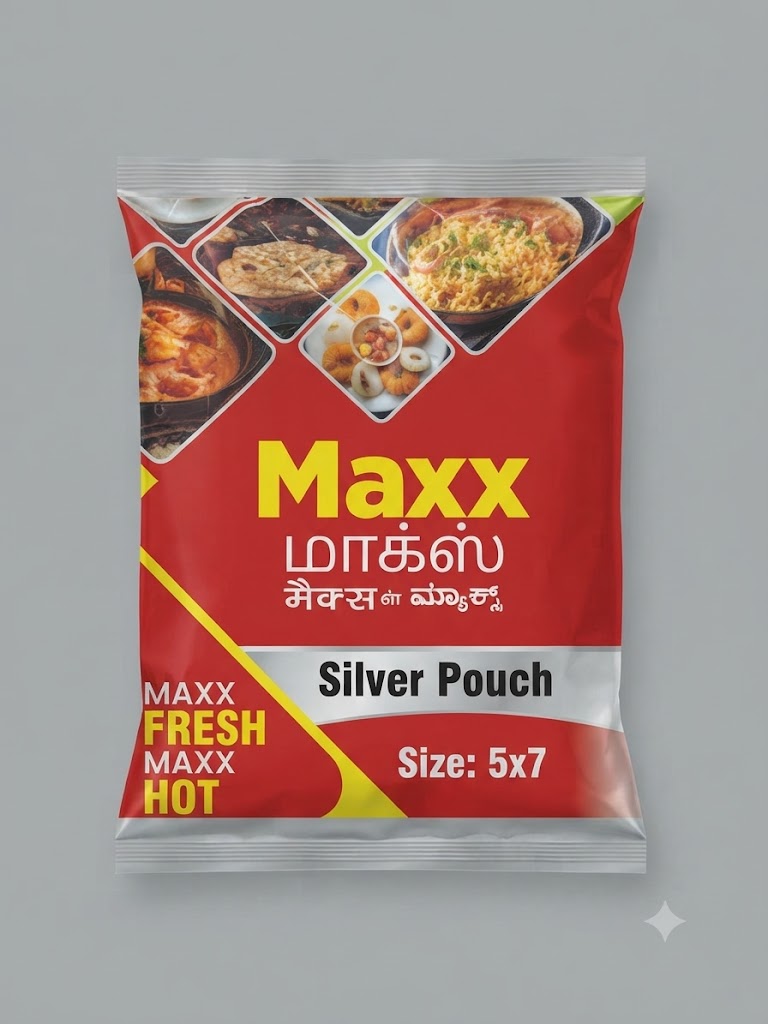 SILVER POUCH 5*7