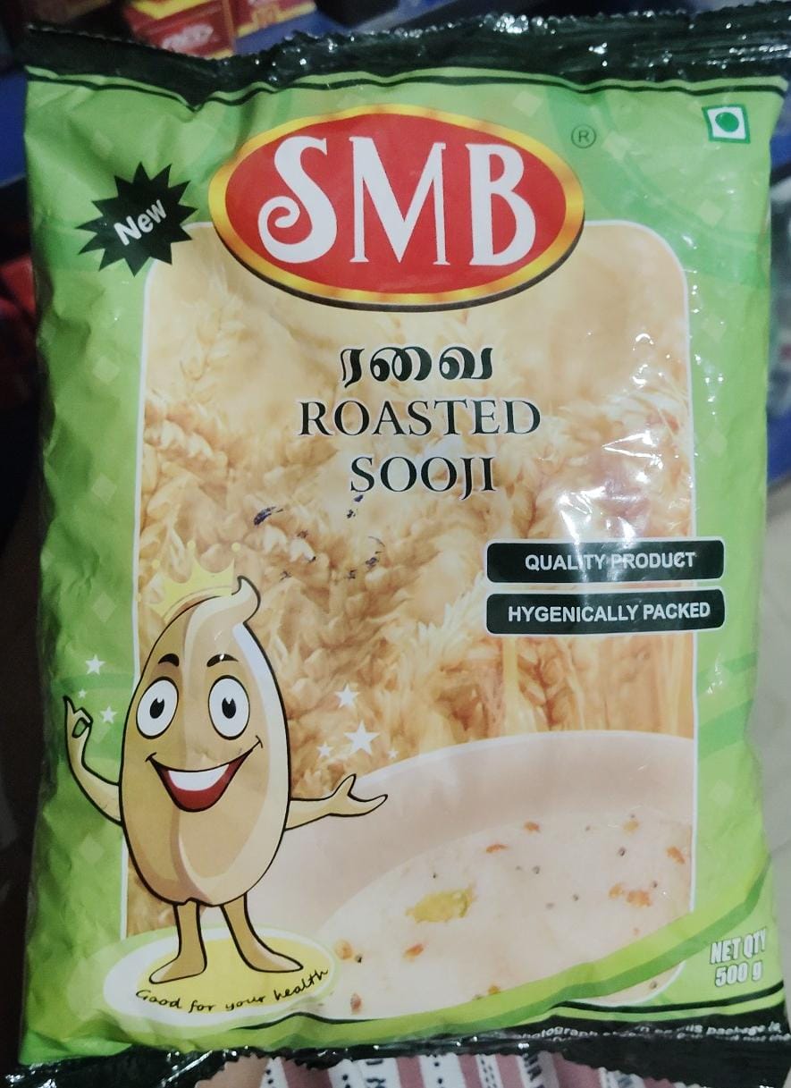 SMB ROASTED SOOJI 500G