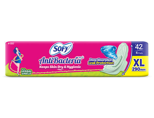 SOFY ANTI BACTERIA XL 6 PAD 42 RS