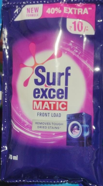 SURF EXCEL MATIC LIQUID TL 50 ML