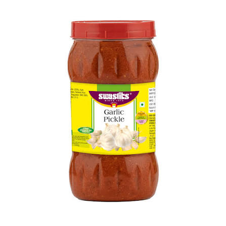 SWASTIKS  GARLIC PICKLE 1KG