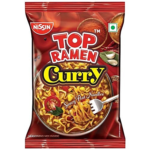 TOP RAMEN CURRY VEG 75G