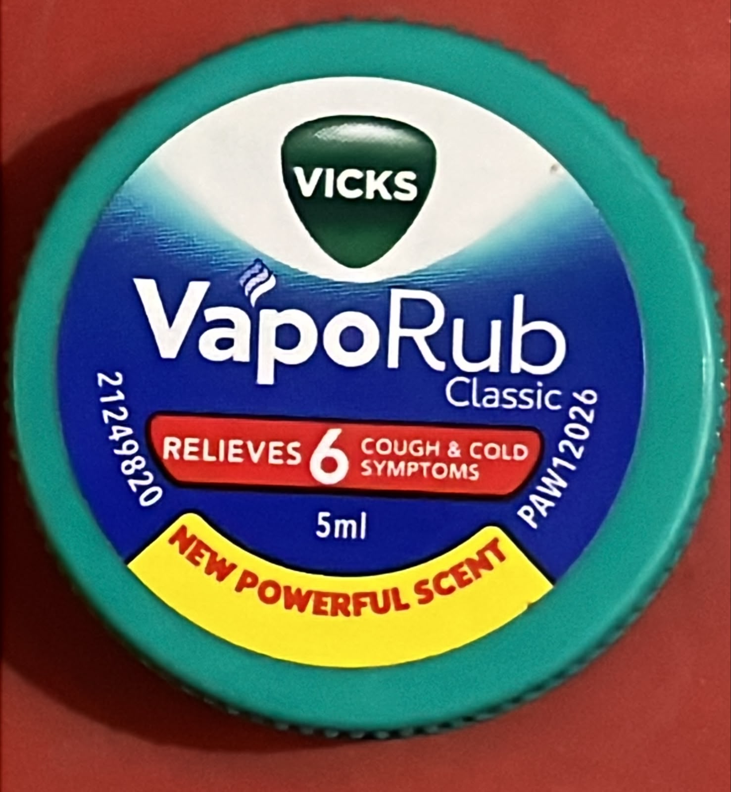 VAPORUB CLASSIC 5ML