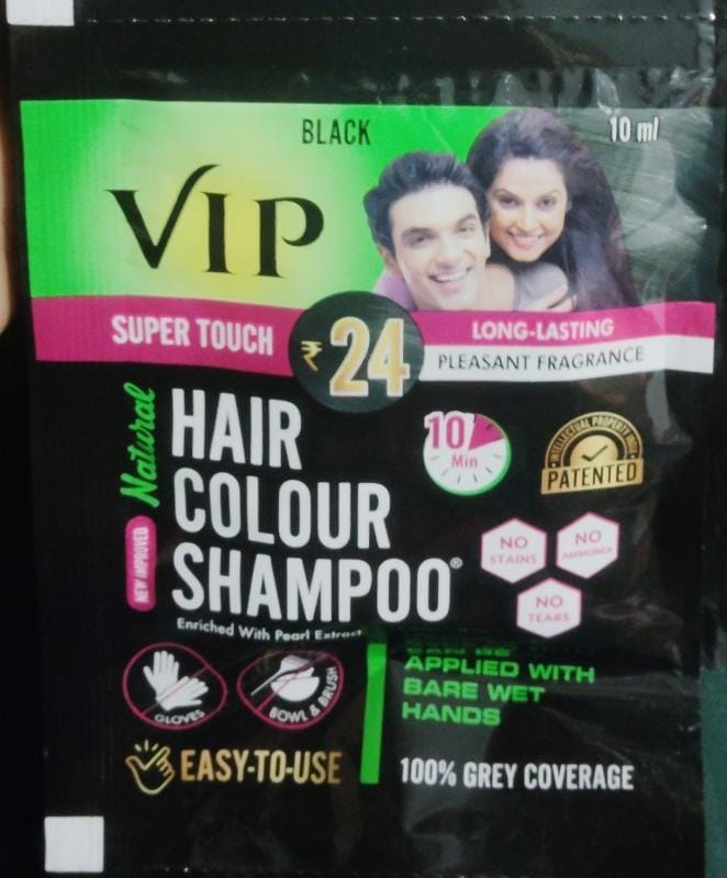 Vip Hair Colour Sampoo 10ml
