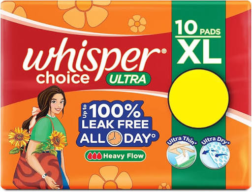 WHISPER CHOICE ULTRA 10PADS