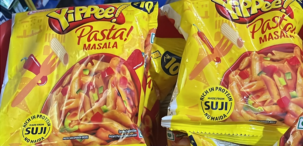 YIPPEE PASTA MASALA 10RS